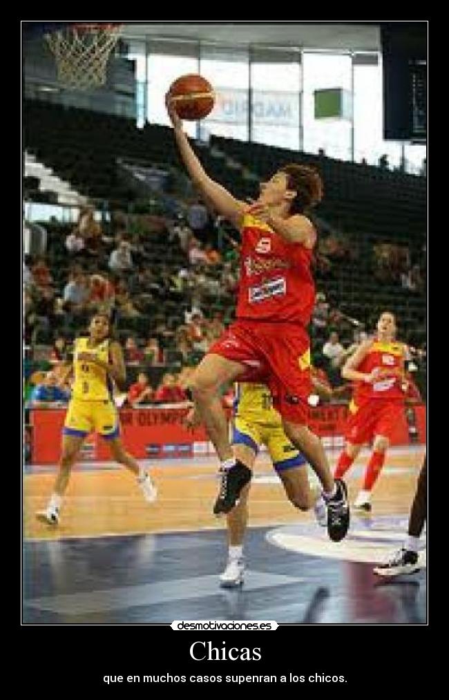 Chicas - que en muchos casos supenran a los chicos.