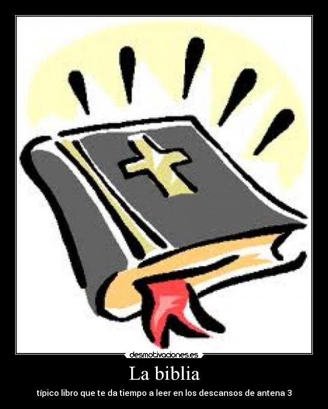 La biblia -