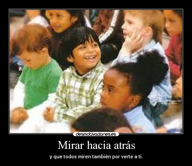 Mirar hacia atrás -