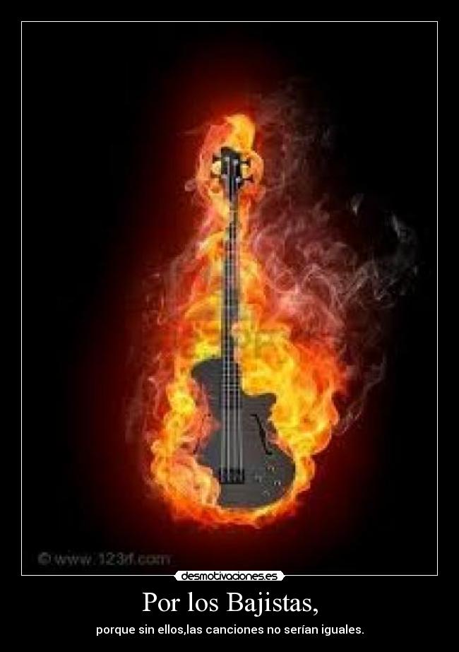 Por los Bajistas, -