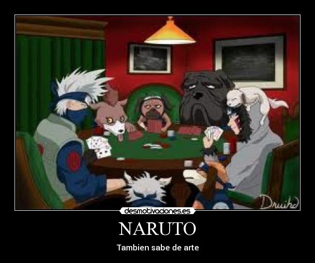 NARUTO - Tambien sabe de arte