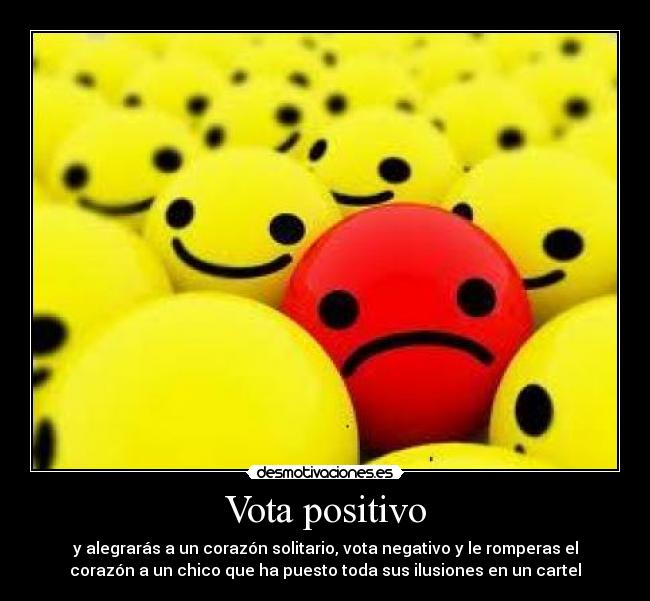 Vota positivo -