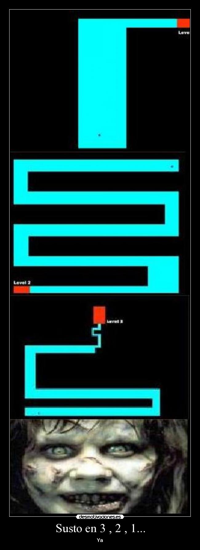 Susto en 3 , 2 , 1... -