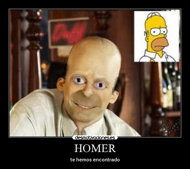 HOMER - te hemos encontrado
