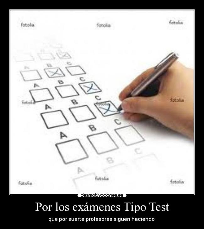 carteles examenes mega pabloski desmotivaciones