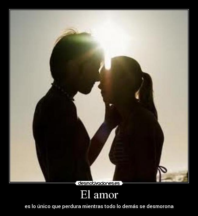 El amor -