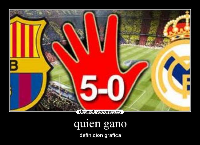 quien gano - 