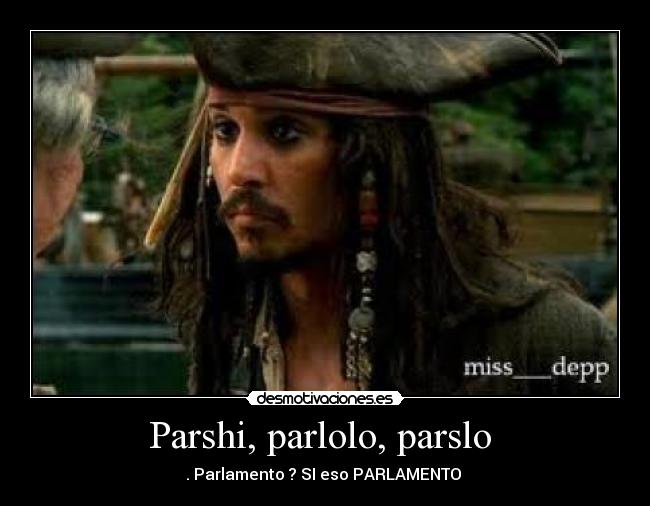 Parshi, parlolo, parslo -