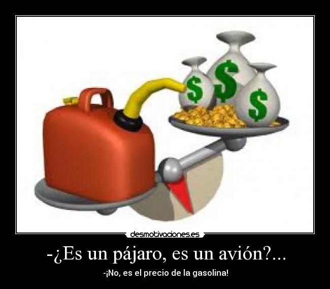 carteles gasolina desmotivaciones