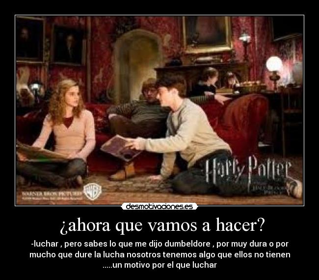  ¿ahora que vamos a hacer? - 