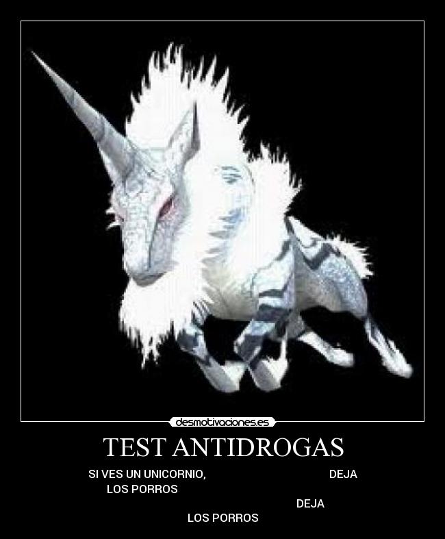 TEST ANTIDROGAS -