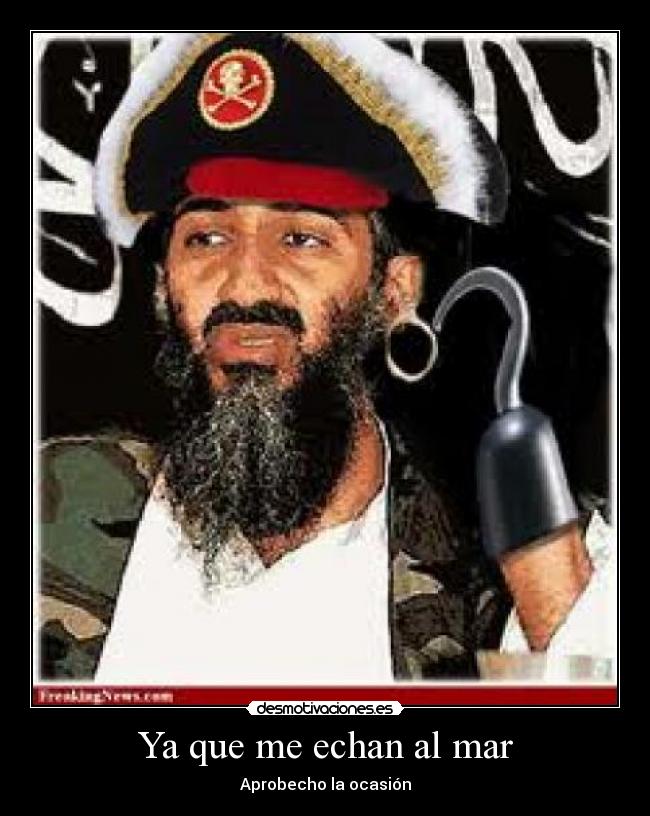 Ya que me echan al mar - Aprobecho la ocasión