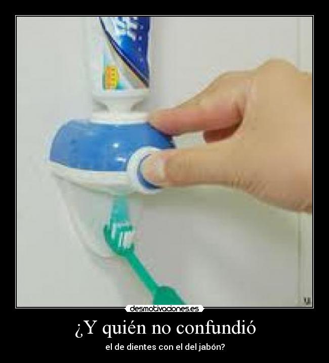 ¿Y quién no confundió - 