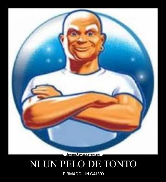 NI UN PELO DE TONTO -