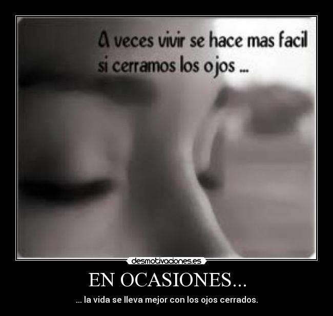 EN OCASIONES... - 