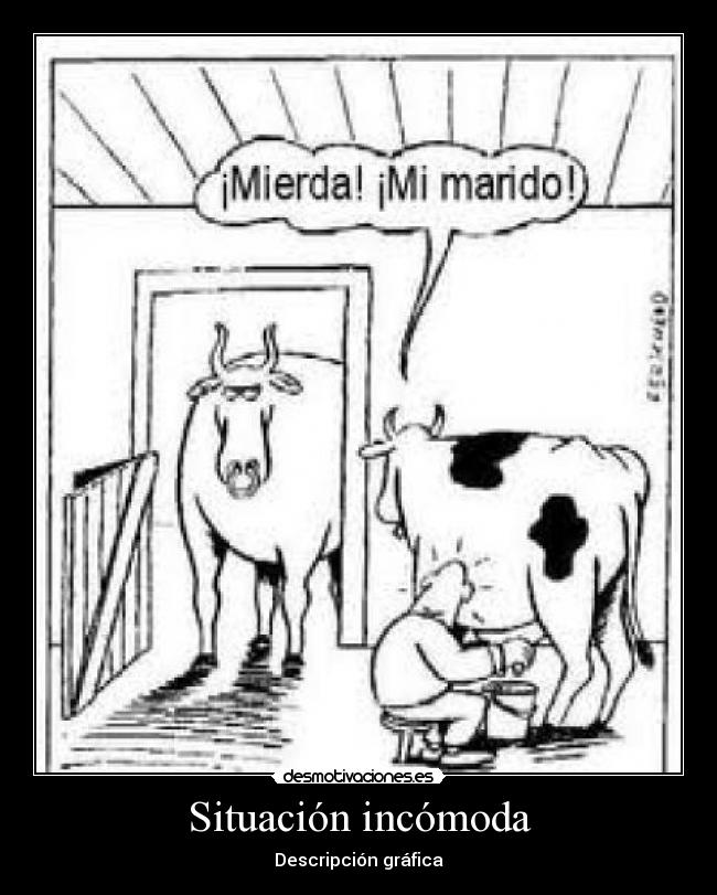 Situación incómoda - Descripción gráfica