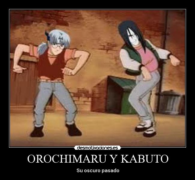 OROCHIMARU Y KABUTO - Su oscuro pasado