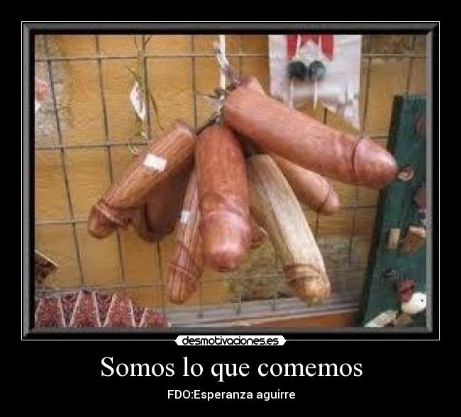 Somos lo que comemos -