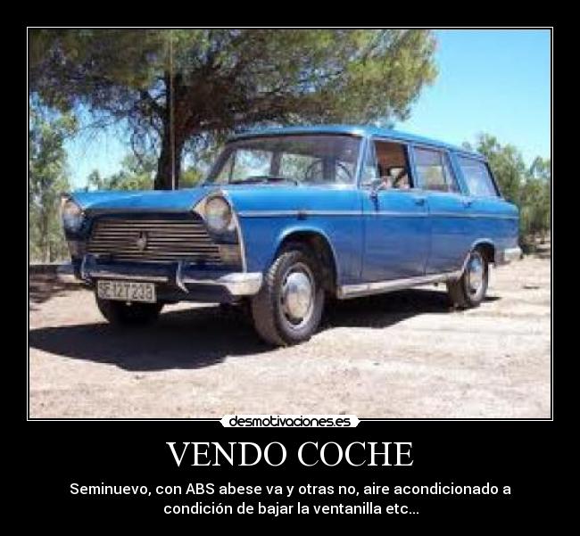VENDO COCHE -