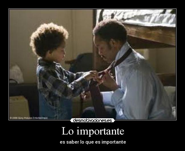 Lo importante - 