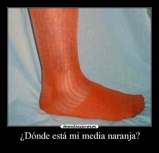 ¿Dónde está mi media naranja? - 