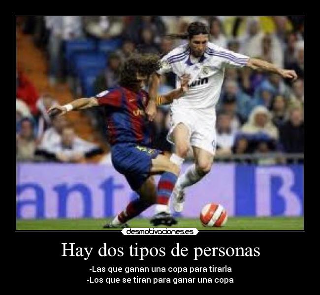 Hay dos tipos de personas -