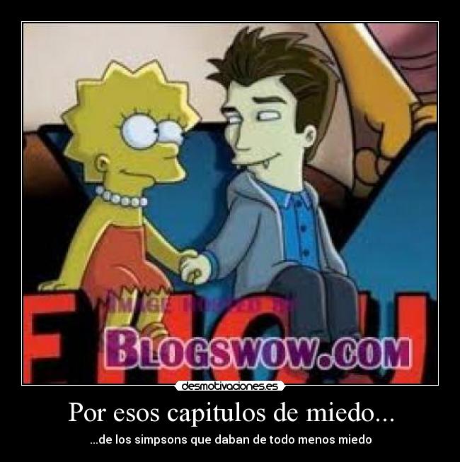 Por esos capitulos de miedo... - 