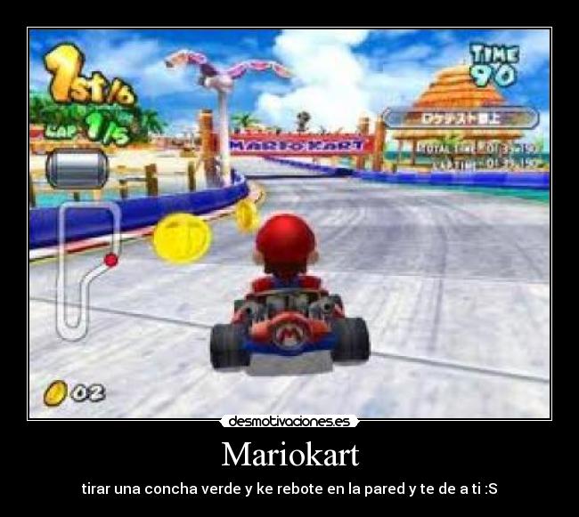 carteles mariokart desmotivaciones