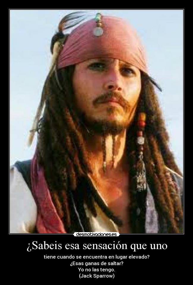 ¿Sabeis esa sensación que uno -