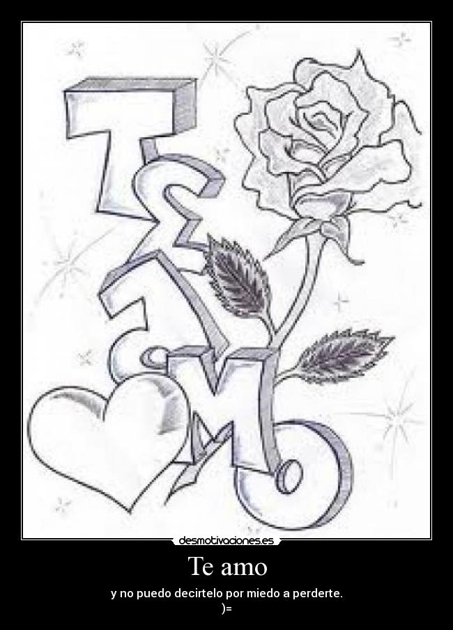 Te amo -