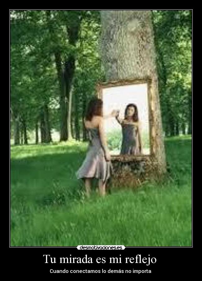 Tu mirada es mi reflejo  - Cuando conectamos lo demás no importa 