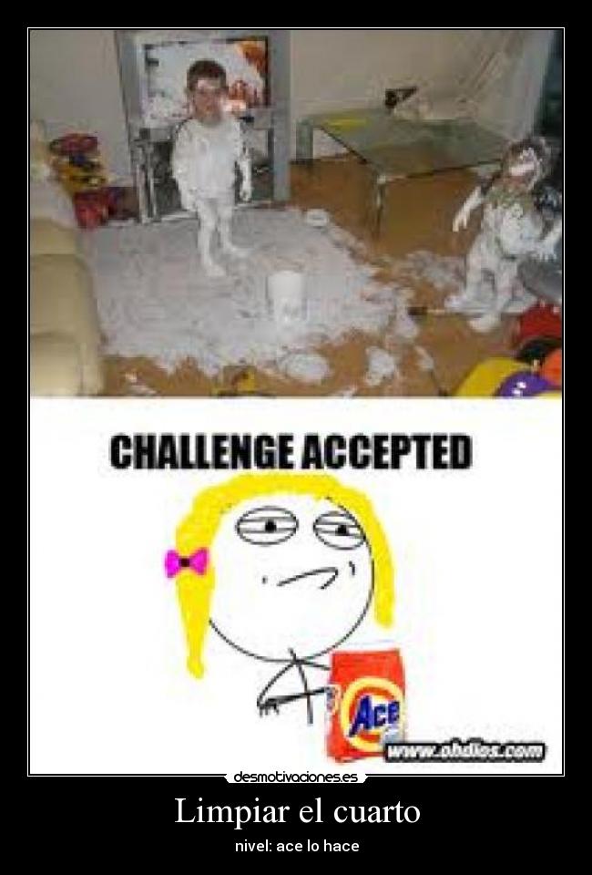 Limpiar el cuarto -