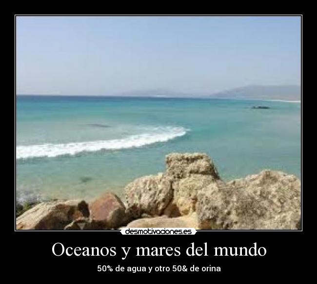Oceanos y mares del mundo -