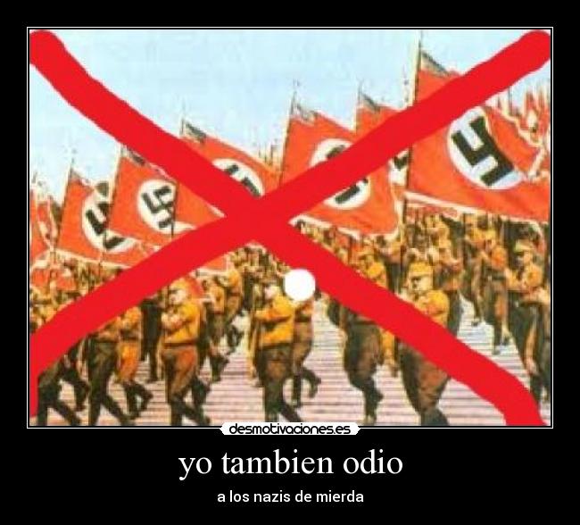 yo tambien odio -