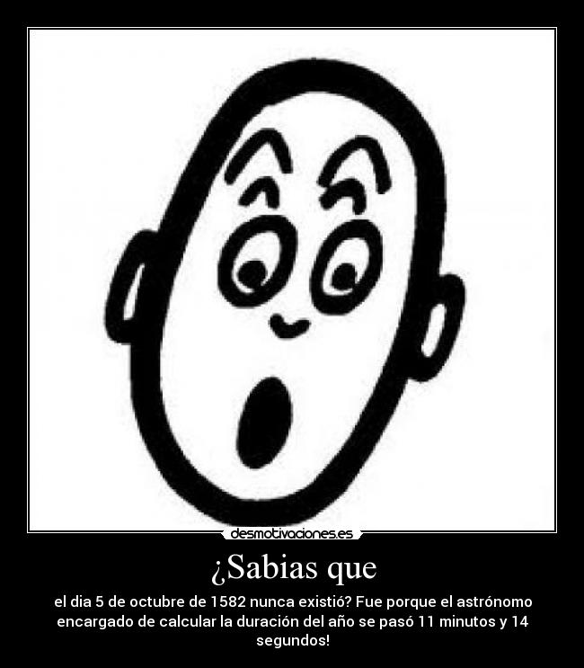 ¿Sabias que -