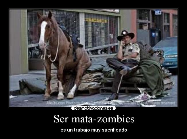 Ser mata-zombies - 