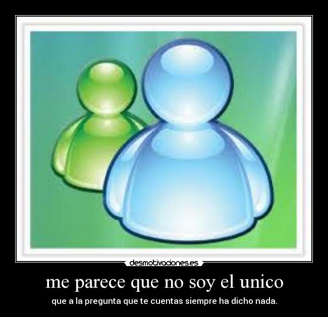 me parece que no soy el unico - 