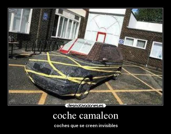 coche camaleon - coches que se creen invisibles