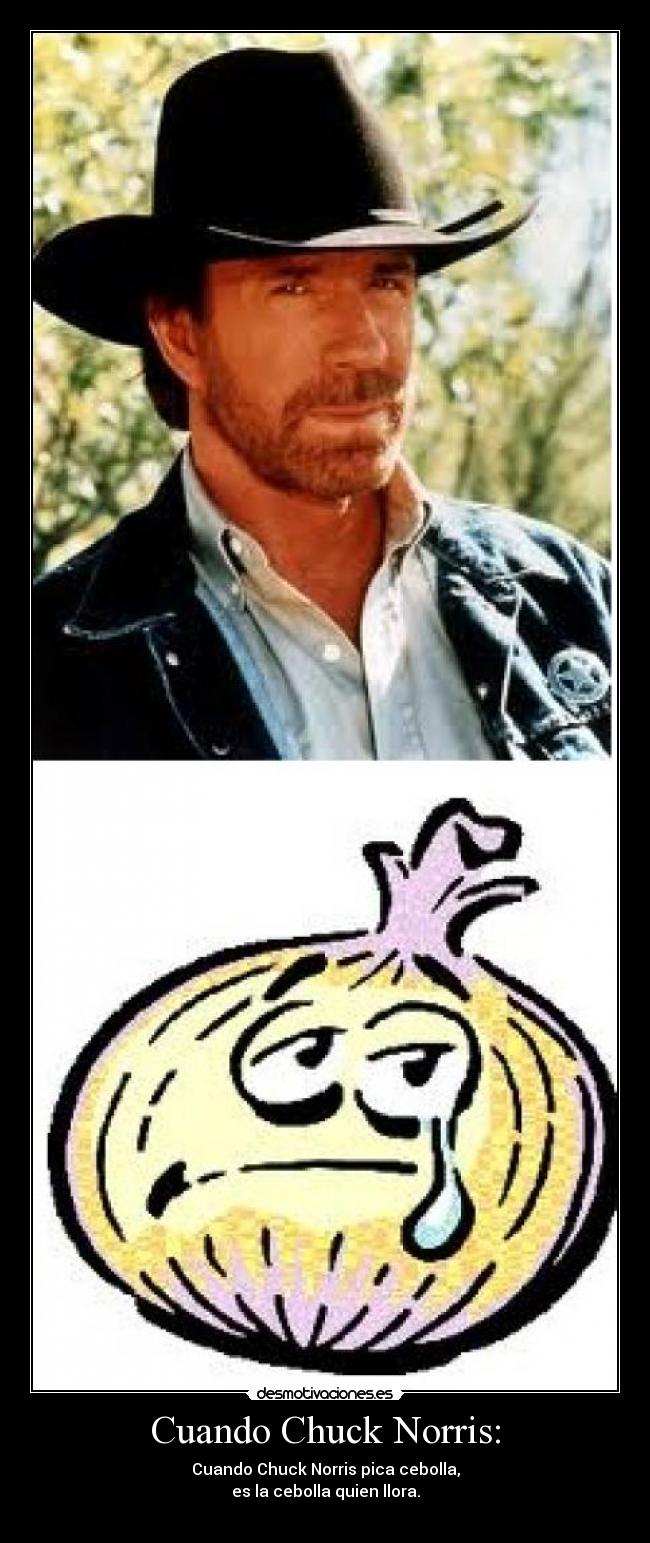 Cuando Chuck Norris: -