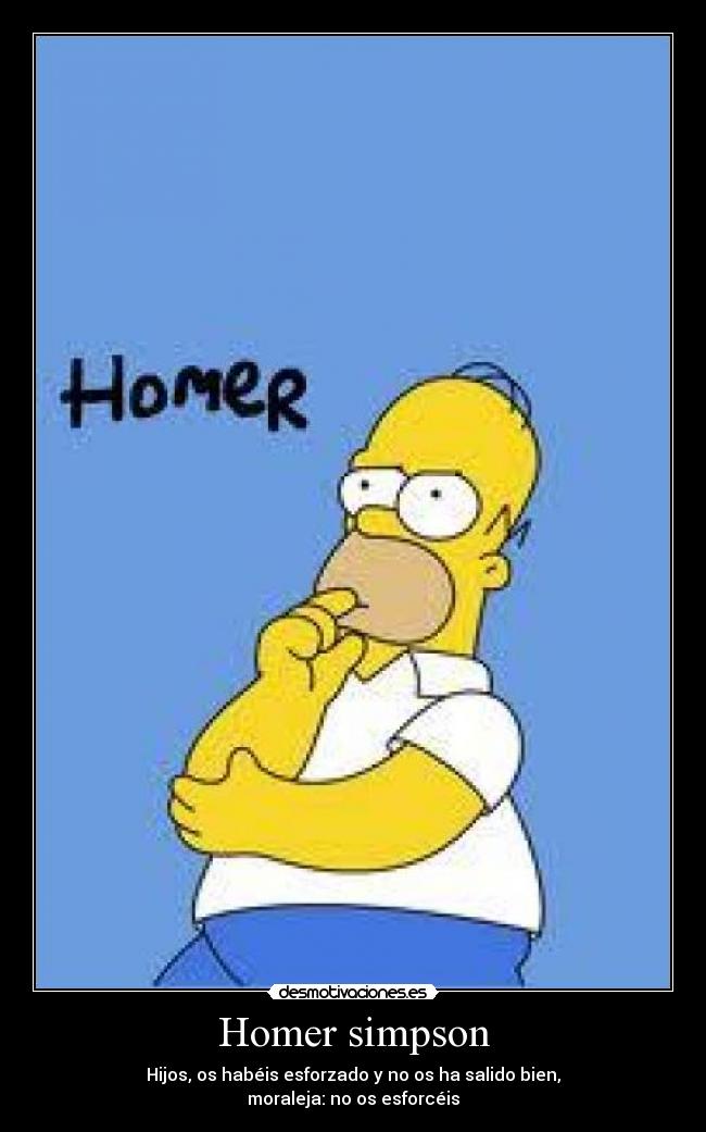 Homer simpson -