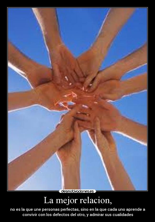 La mejor relacion, - 