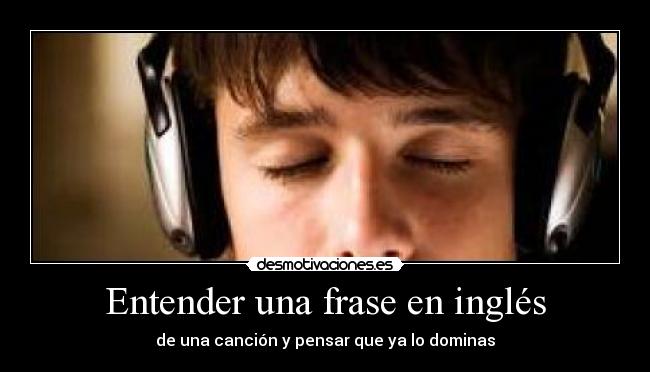 Entender una frase en inglés - 