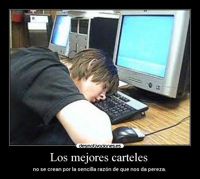 Los mejores carteles -