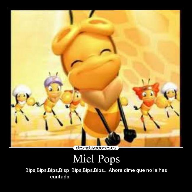 carteles miel pops desmotivaciones