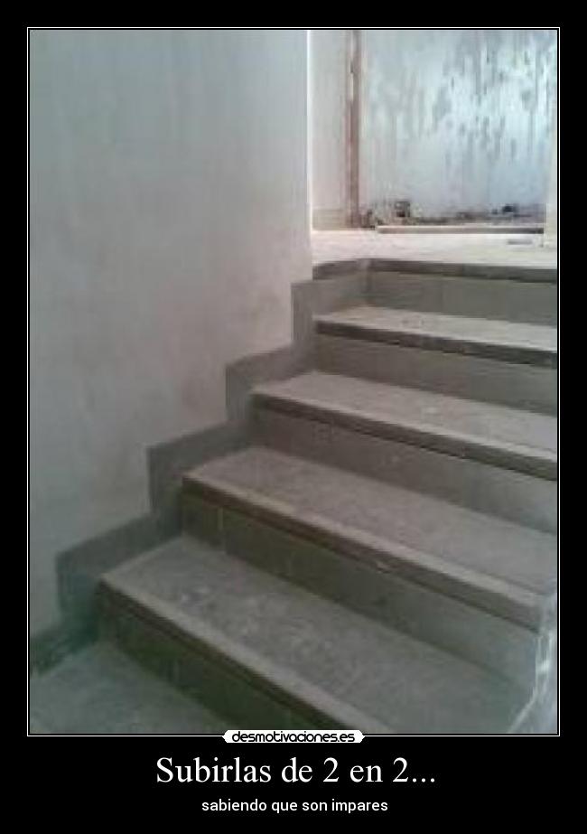 carteles escaleras desmotivaciones