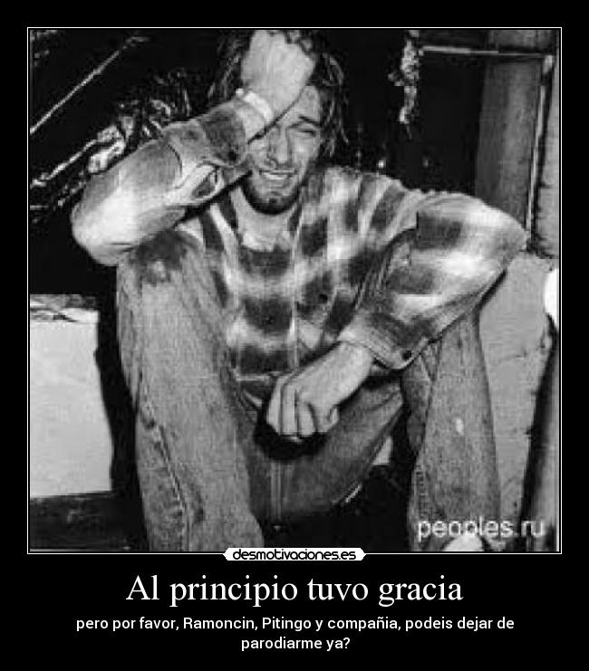 Al principio tuvo gracia -