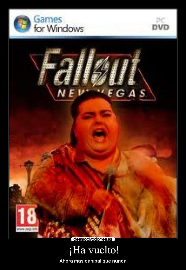¡Ha vuelto! - Ahora mas canibal que nunca