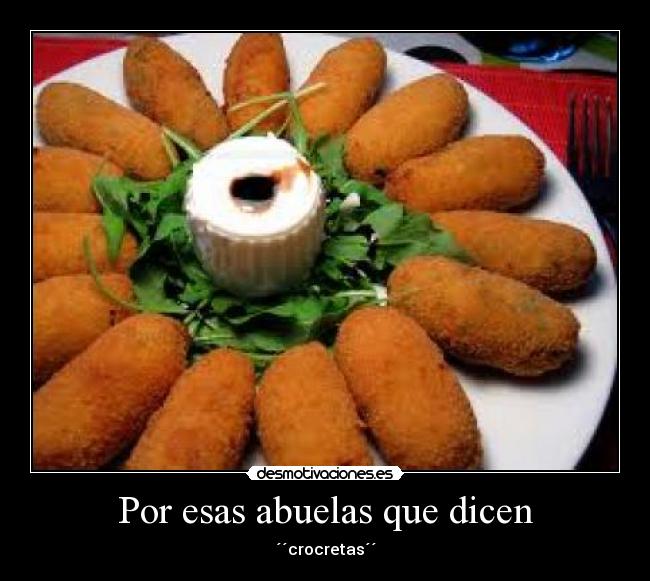 Por esas abuelas que dicen -