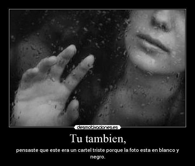 Tu tambien, - 