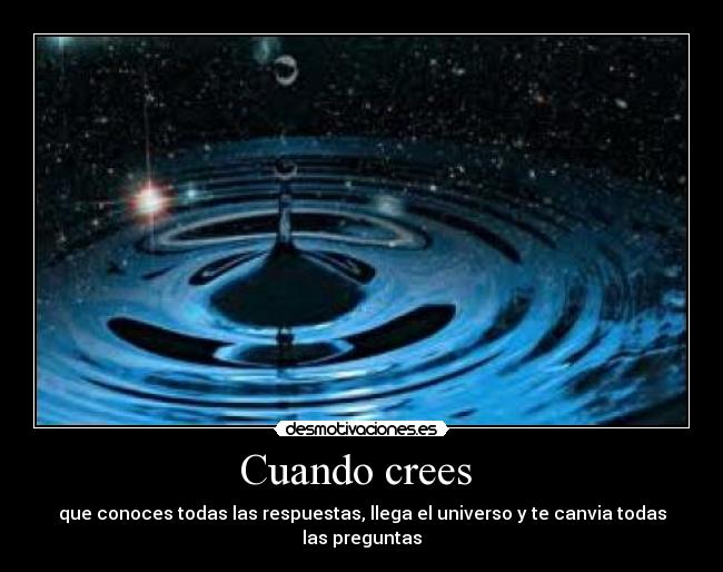 Cuando crees -